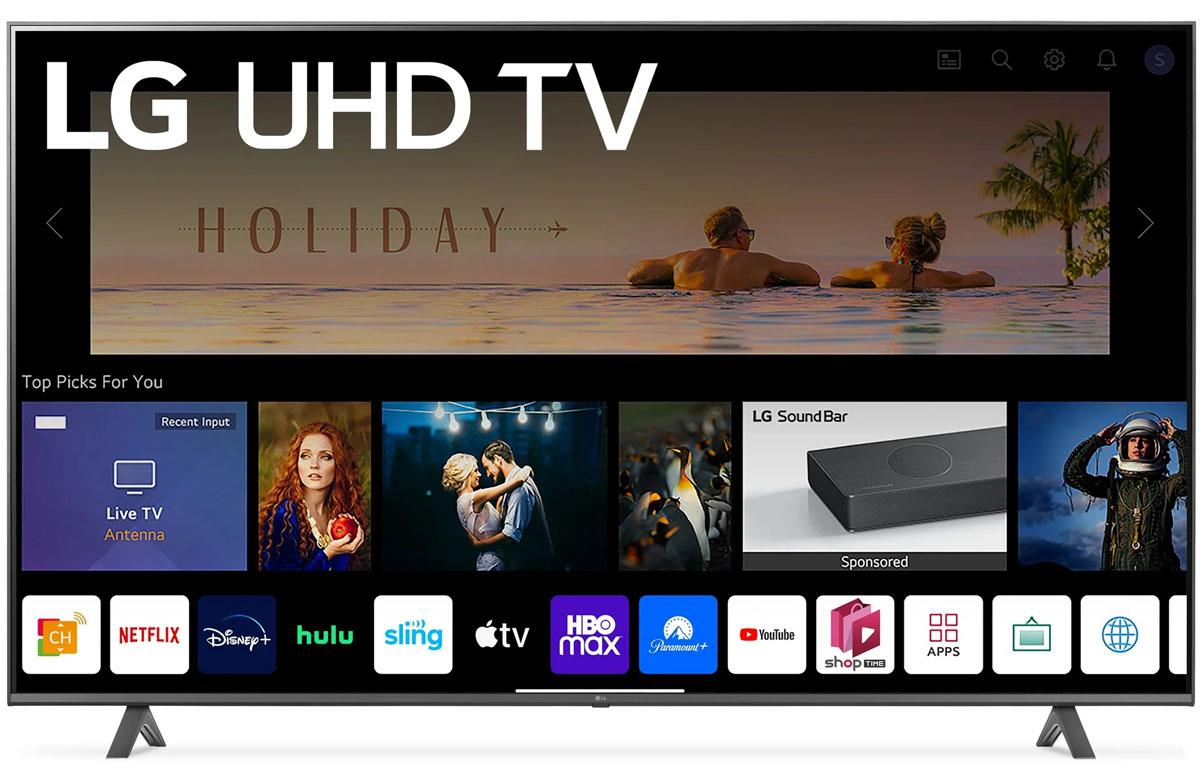 70in LG 4K UHD Smart TV 70UQ7070ZUD for $349 Shipped