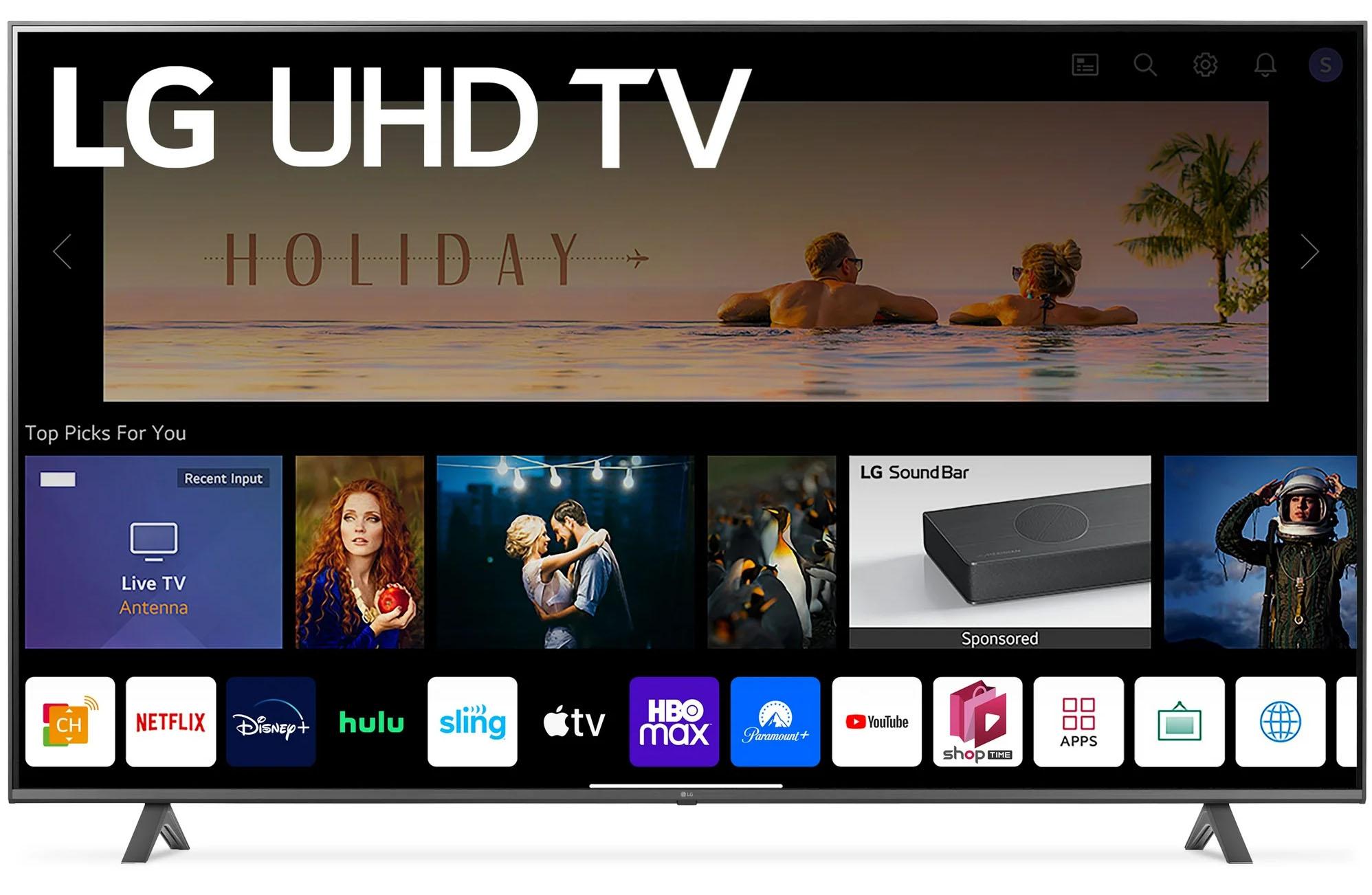 50in LG 4K UHD Smart TV for $199 Shipped
