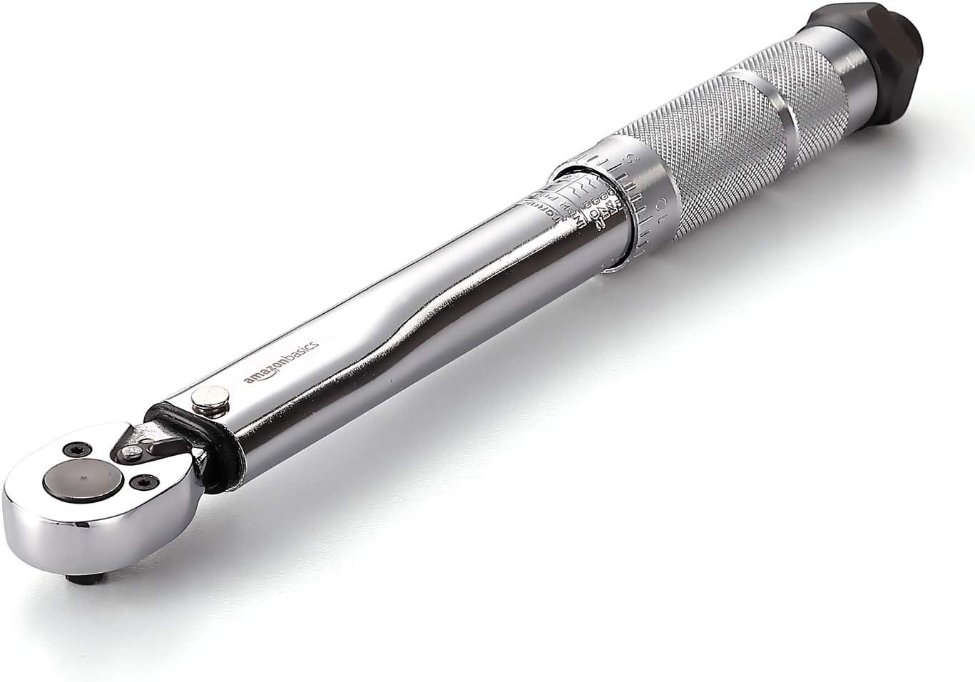 AmazonBasics 1/4in Drive Click Torque Wrench for $18.79