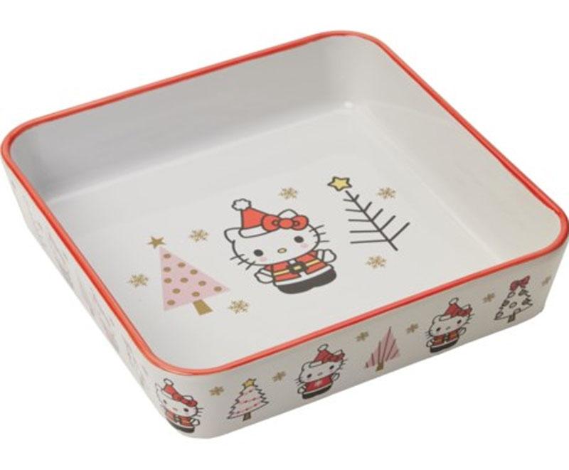 Hello Kitty Christmas Snowman Ceramic Baking Dishes for $5 Shipped