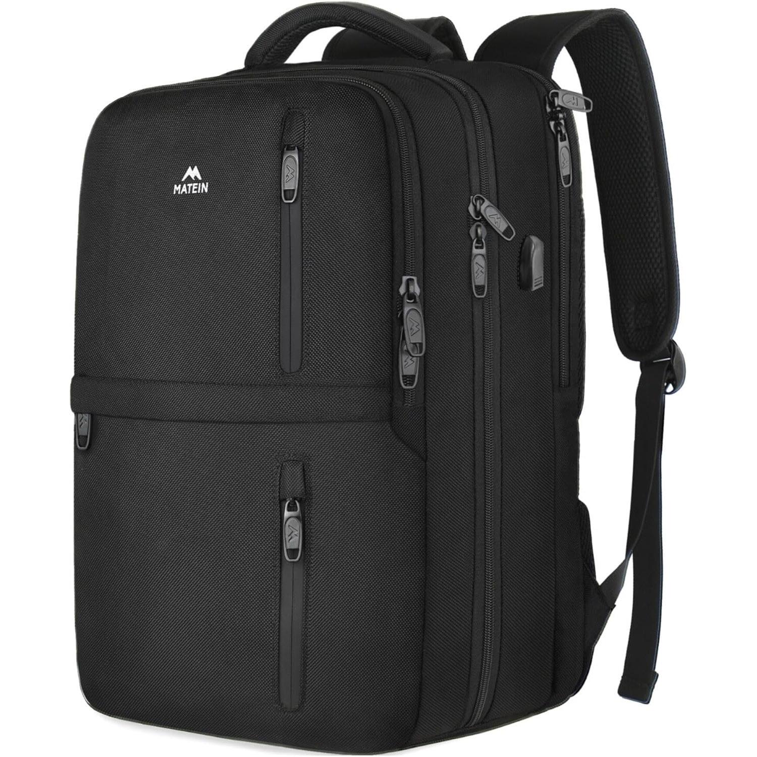 Matein Carry-On Travel Backpack for $23.99