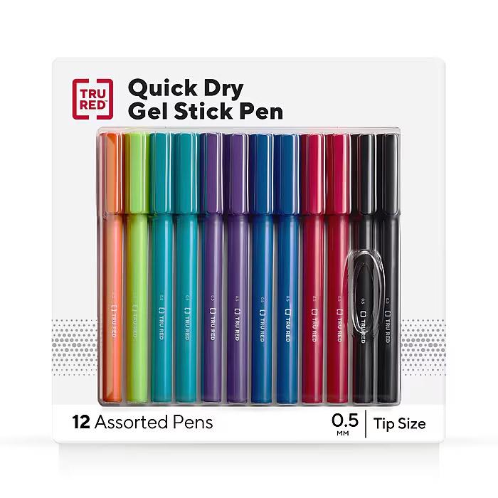 Free Tru Red Stick Pens 12 Pack for Teachers