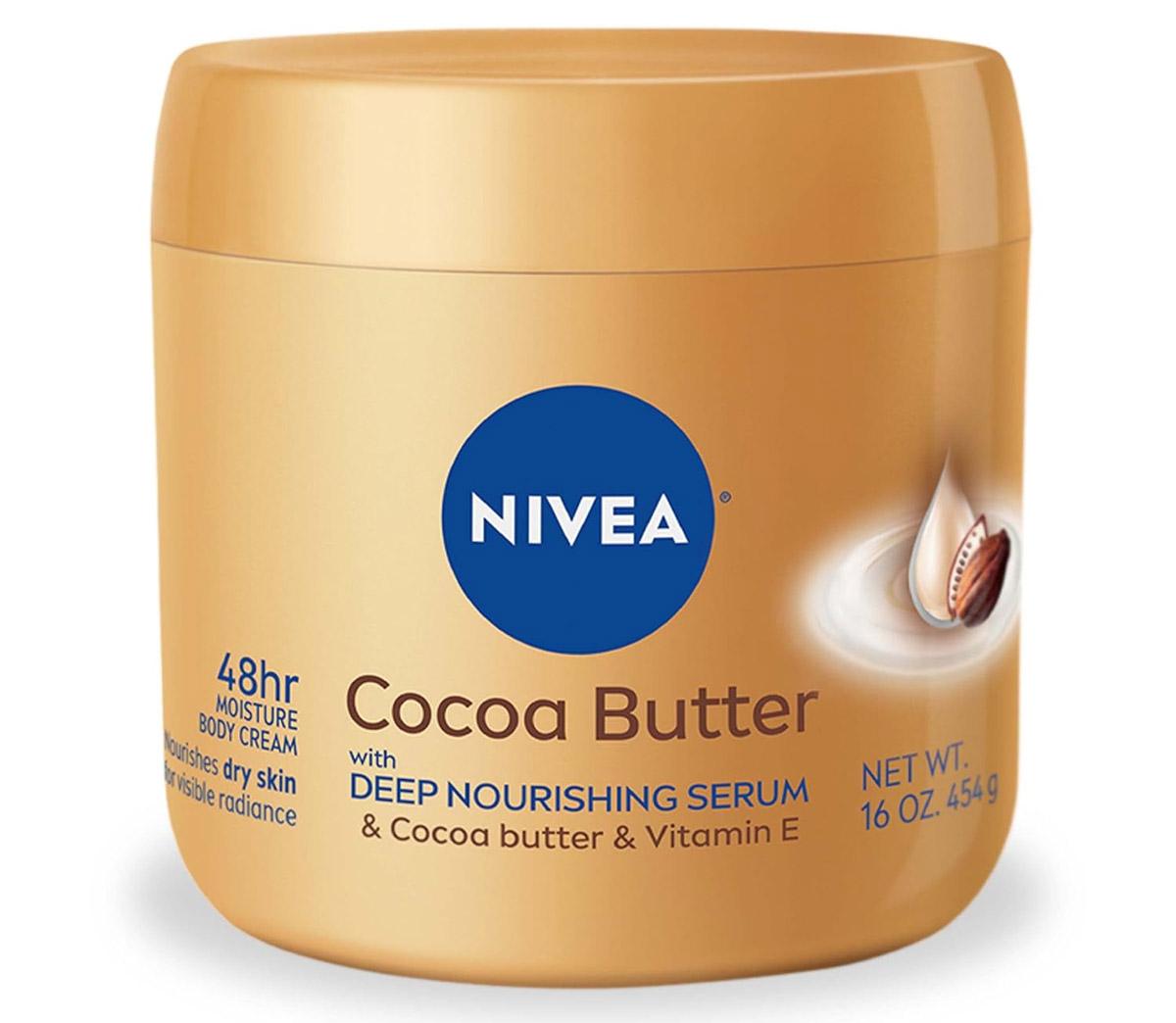 Nivea Cocoa Butter Body Cream with Deep Nourishing Serum for $4.94