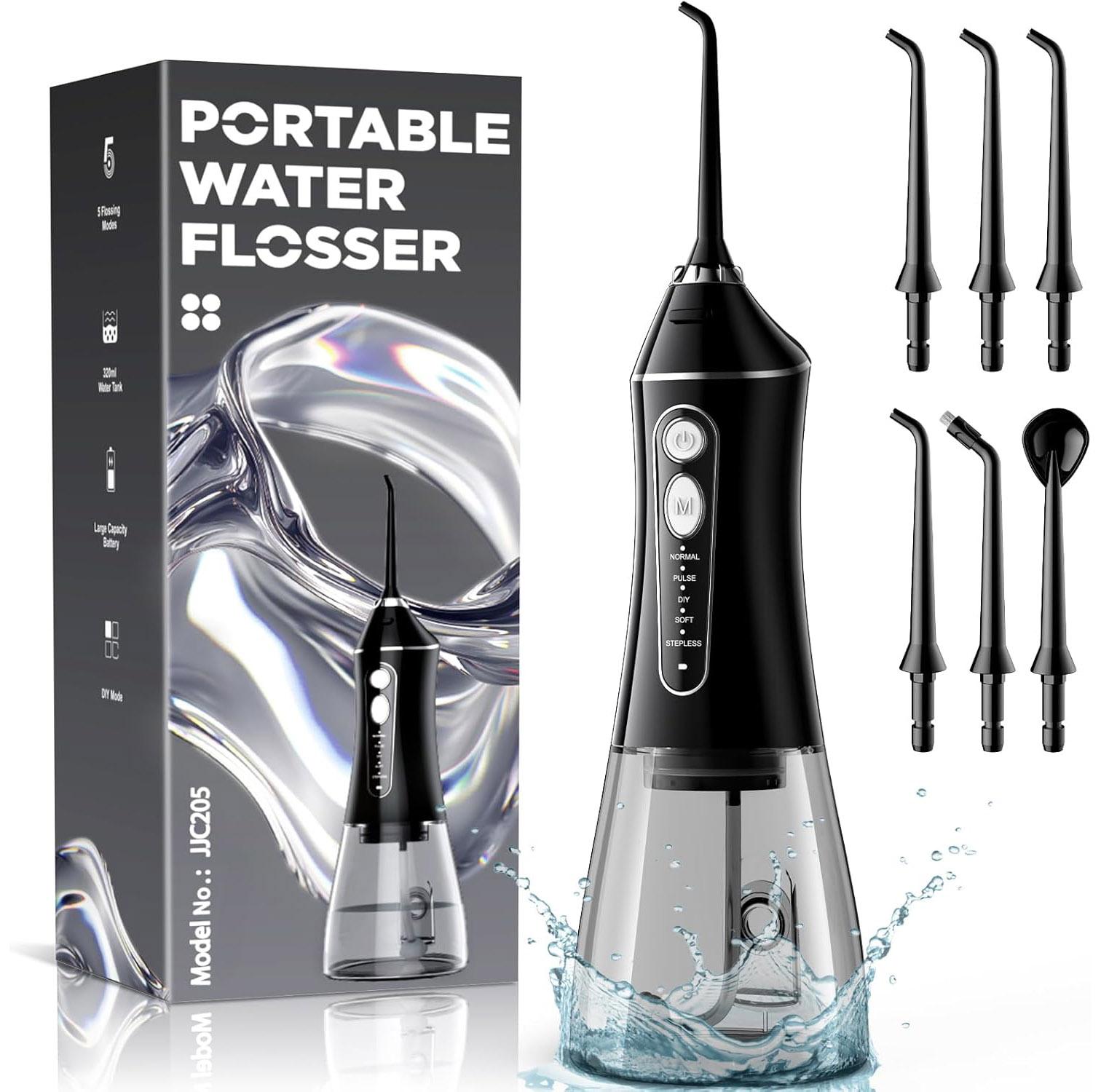 Reure Water Flosser for Teeth Cleaning and Flossing Irrigator for $9.99