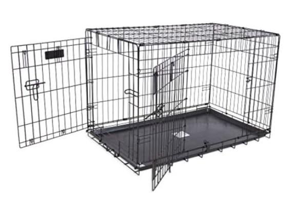 Precision Pet Products Two Door Provalue Wire Dog Crate for $12.99