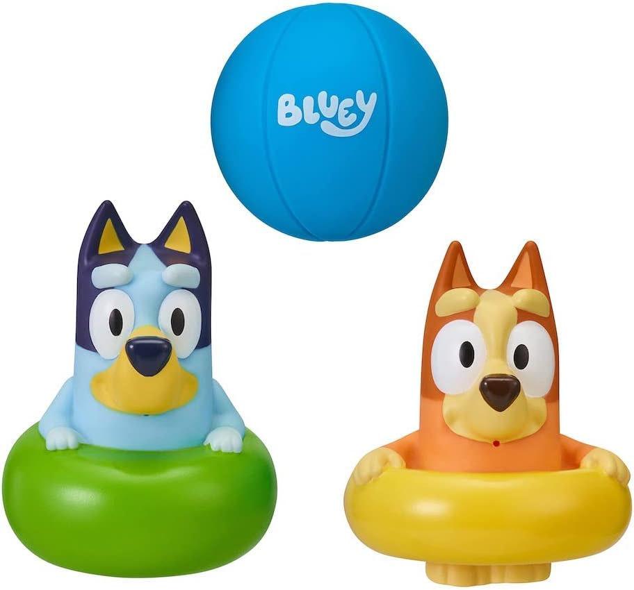 Bluey Bath Squirters 3-Pack for $4.05