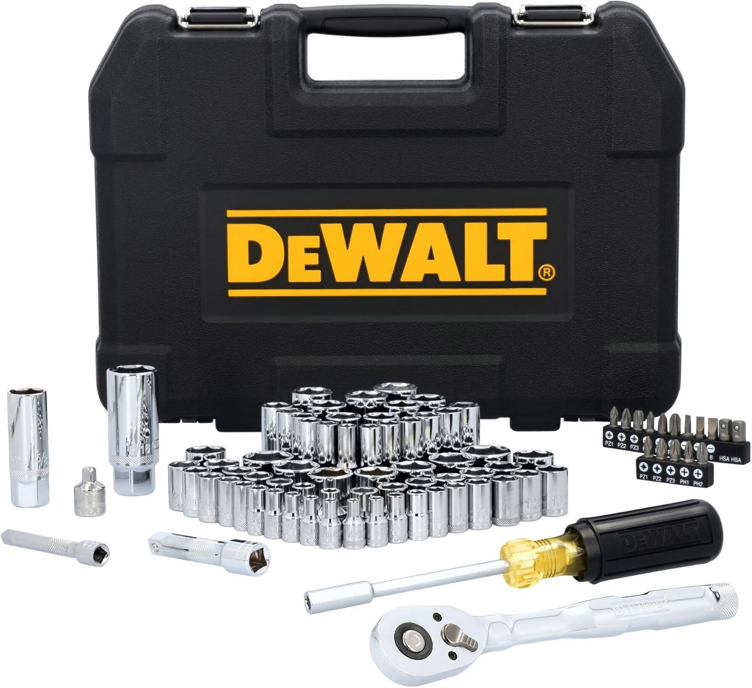 Dewalt 1/4in Drive SAE Metric Mechanics Tool Set for $51.20 Shipped