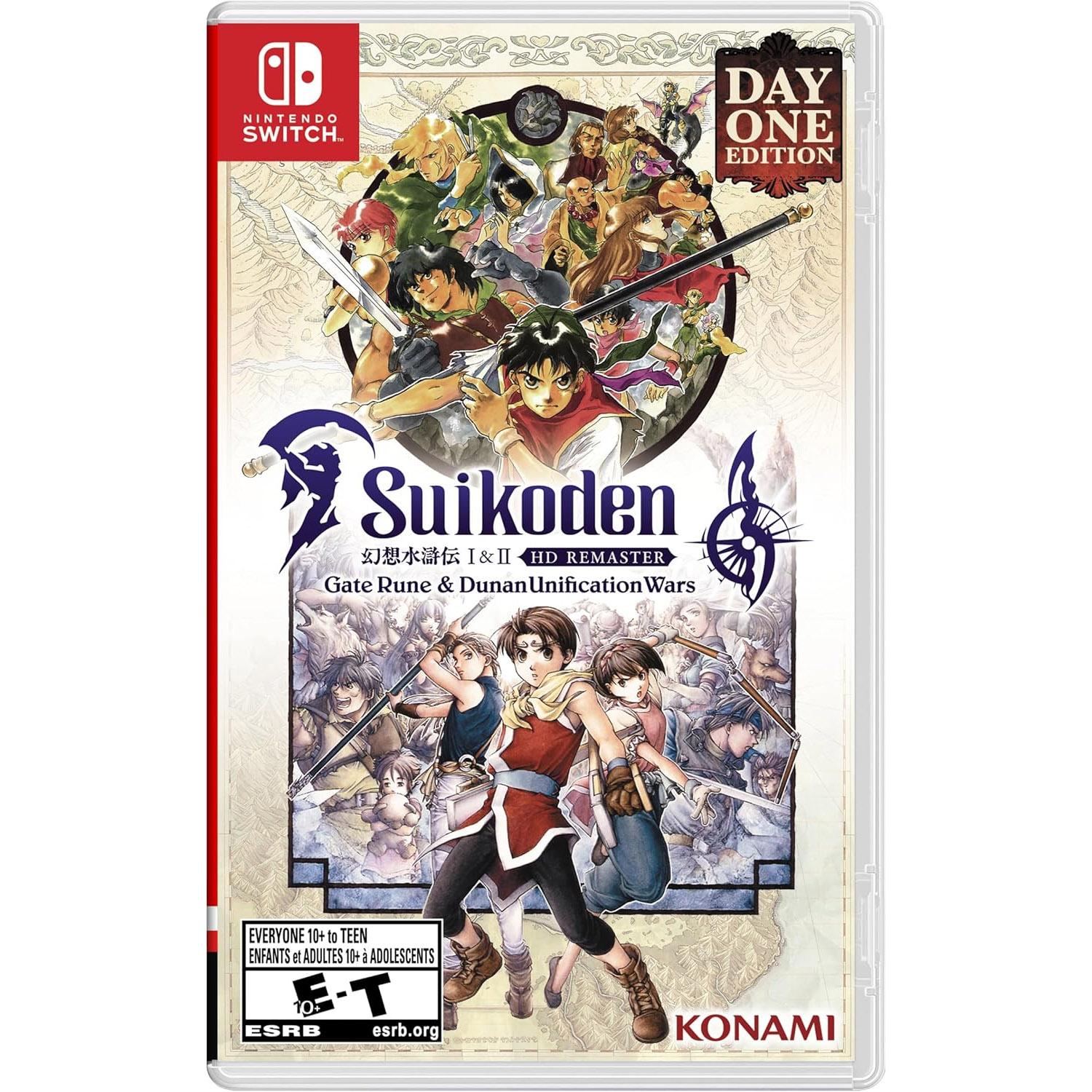 Suikoden I and II HD Remaster Nintendo Switch for $39.99 Shipped