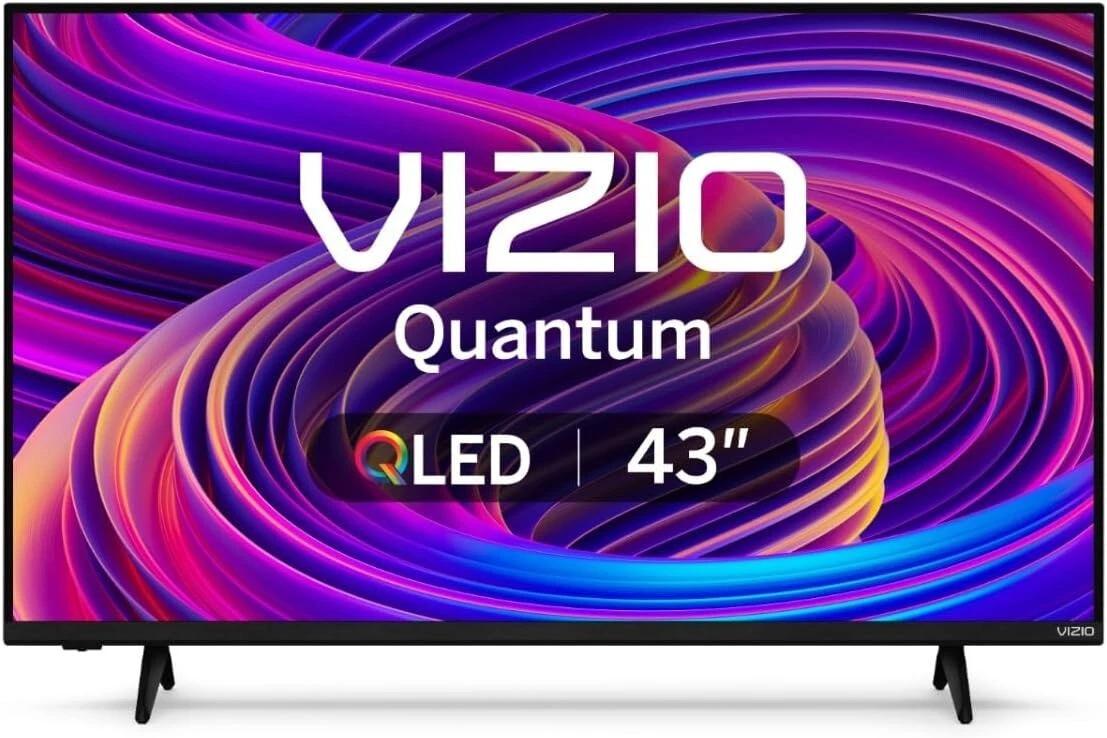43in Vizio Quantum 4K QLED UHD HDR Smart TV for $183.99 Shipped