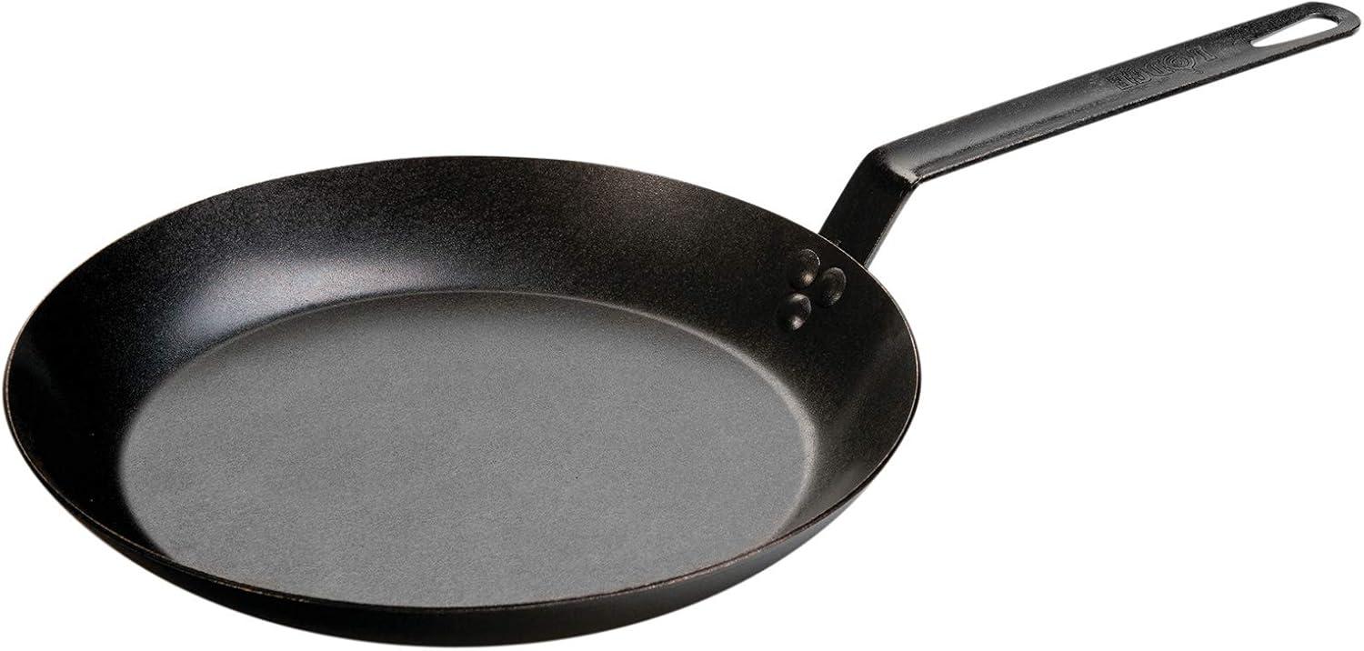 Lodge Pre-Seasoned Carbon Steel Skillet CRS12 for $34.90