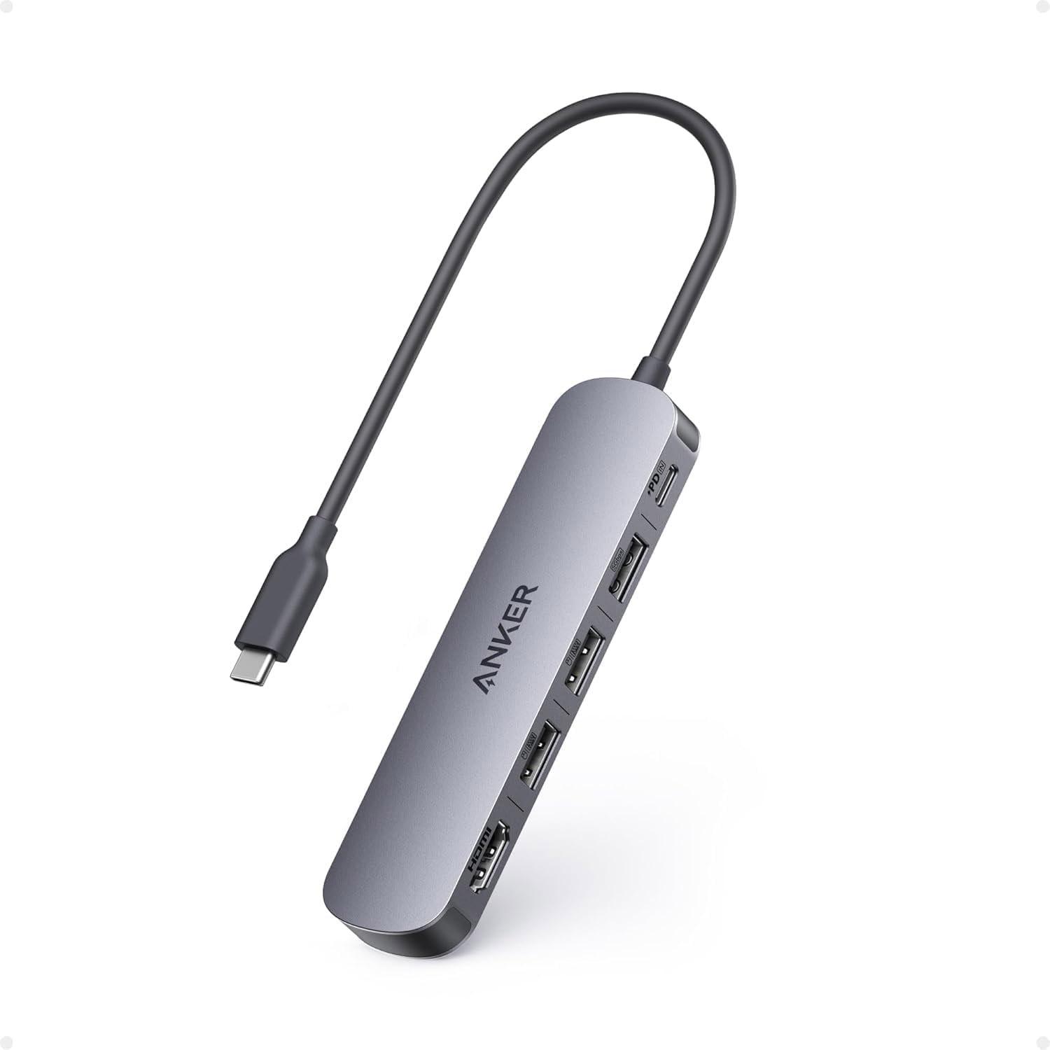 Anker USB-C 5-in-1 Hub for $11.99