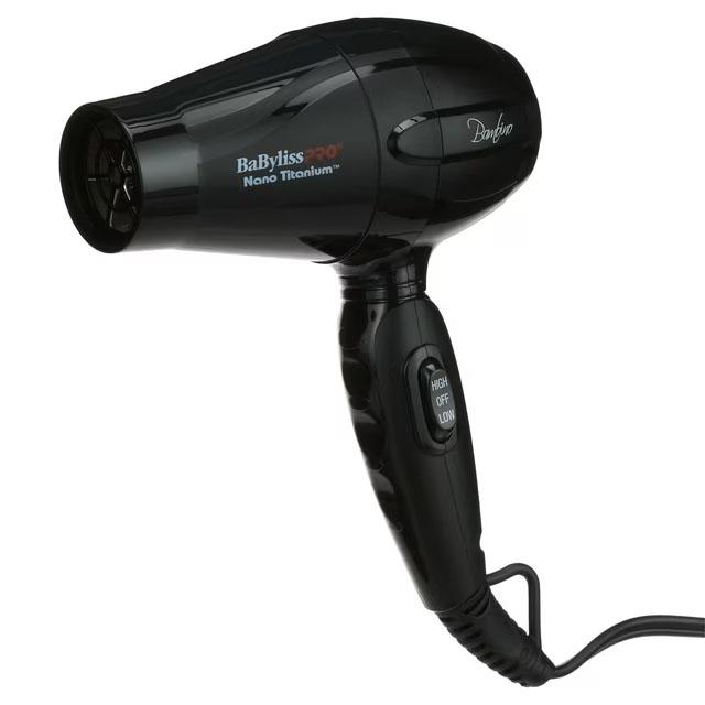 BaBylissPRO 1000W Bambino 5510 Nano Titanium Compact Travel Hair Dryer for $17.34
