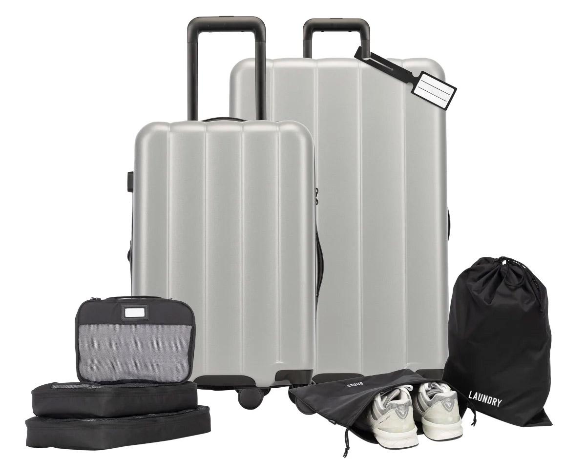 Calpak Evry 8-Piece Luggage Bundle Set for $179.99 Shipped