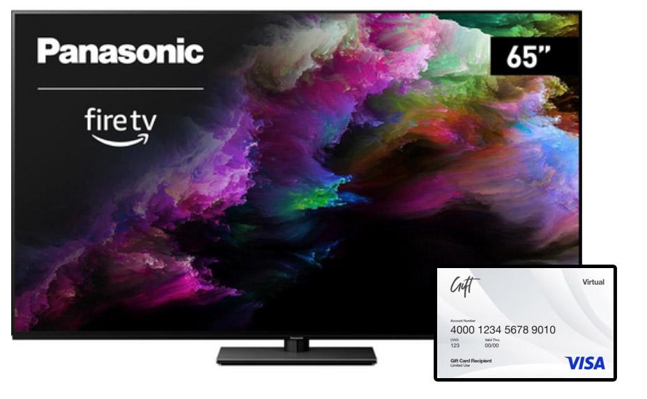 65in Panasonic Z85 OLED 4K Ultra HD Smart Fire TV with $90 GC for $997.99 Shipped