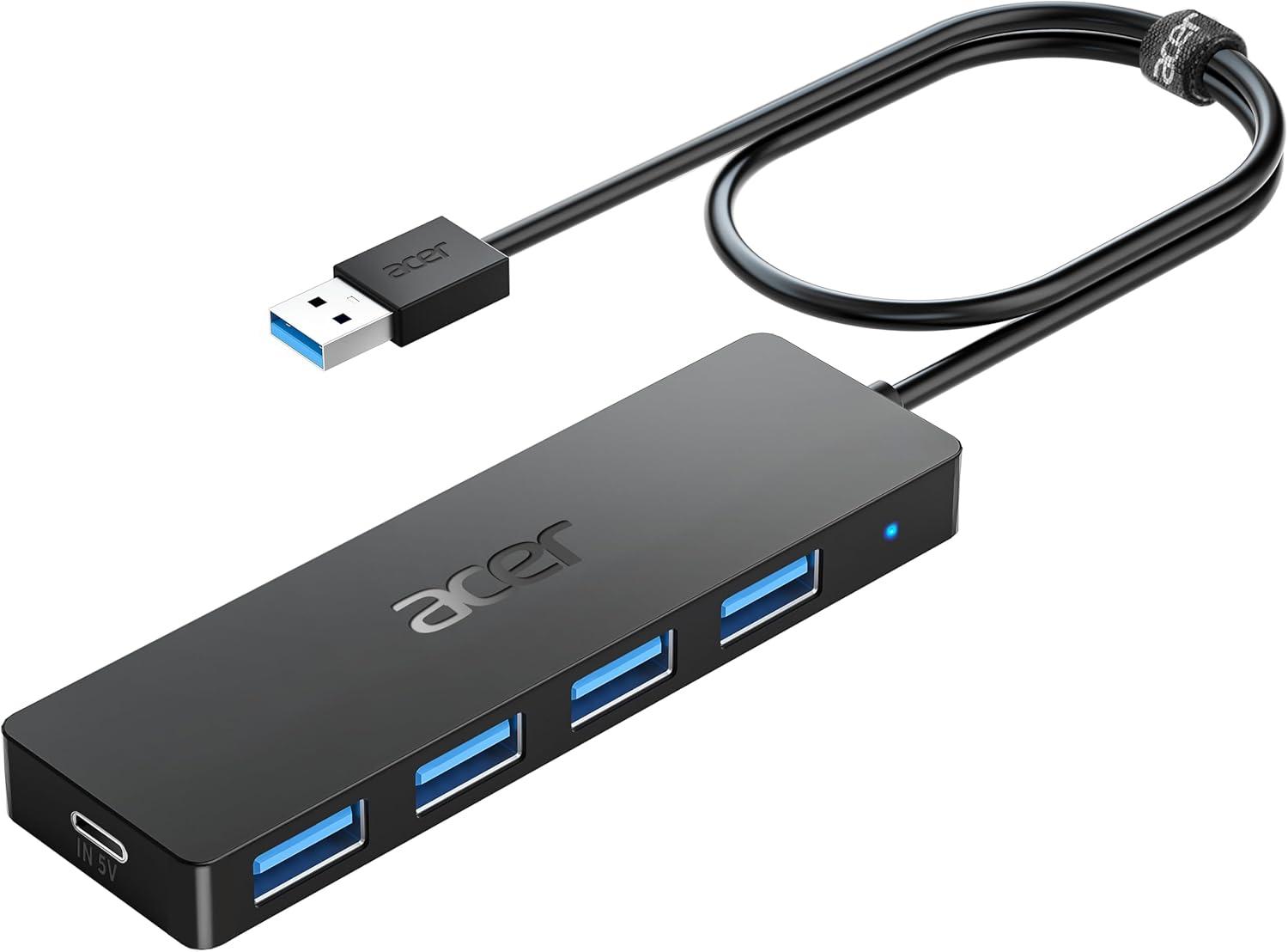 Acer USB Hub 4 Ports for $8.99 Shipped