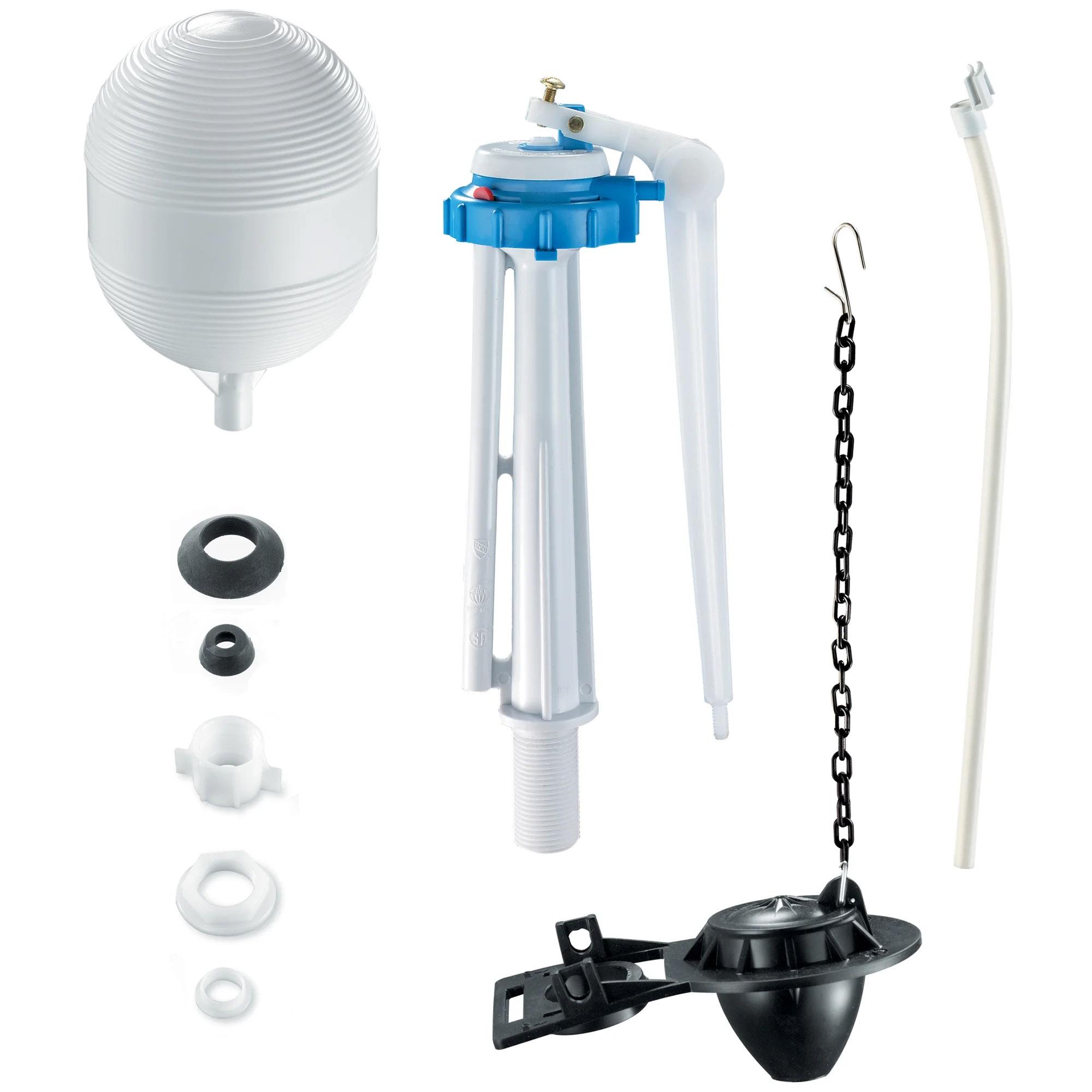 Hyper Tough Complete Toilet Repair Kit with Fill Valve for $5