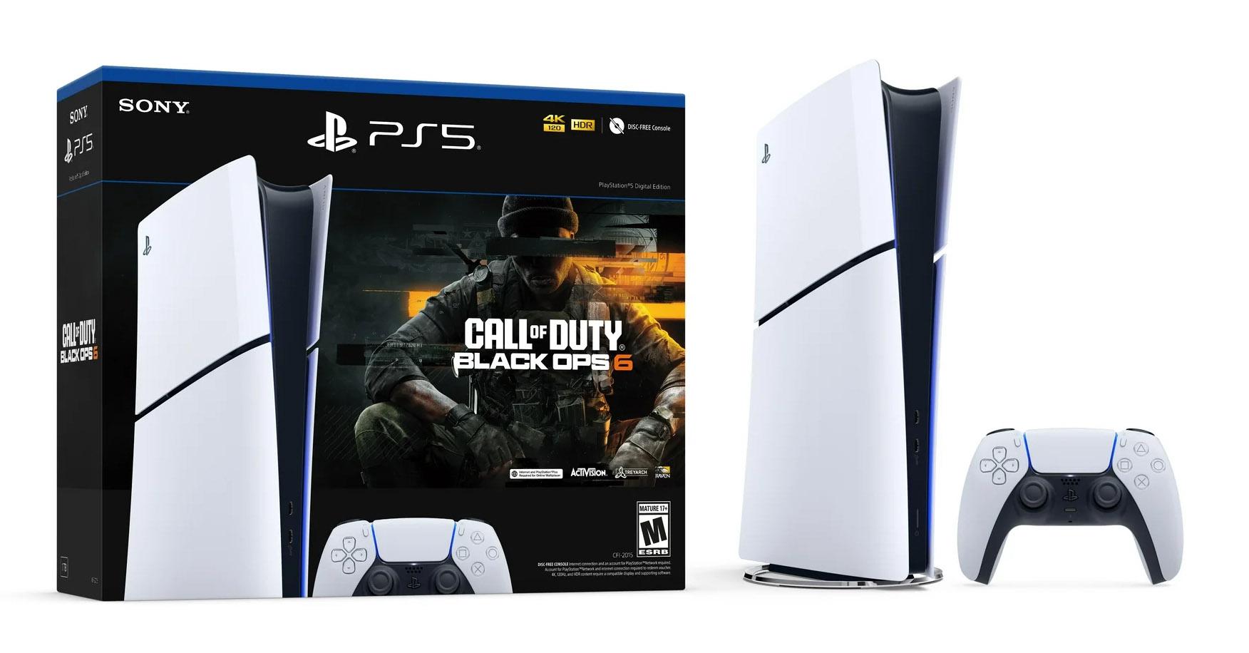 PlayStation 5 Digital Edition with Call of Duty Black Ops 6 for $399 Shipped