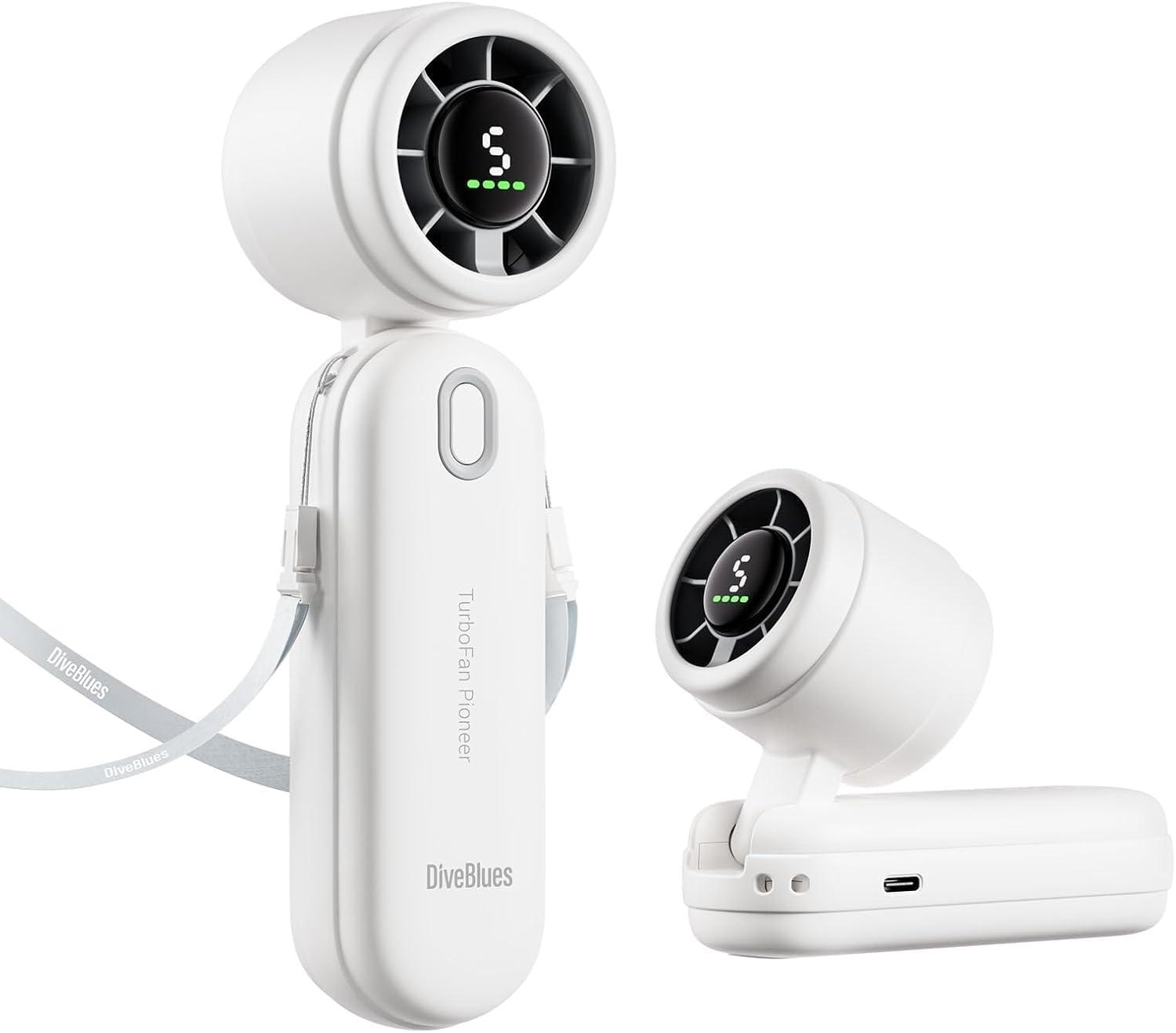 Diveblues iTurbo Portable Handheld Turbo Fan for $10.50