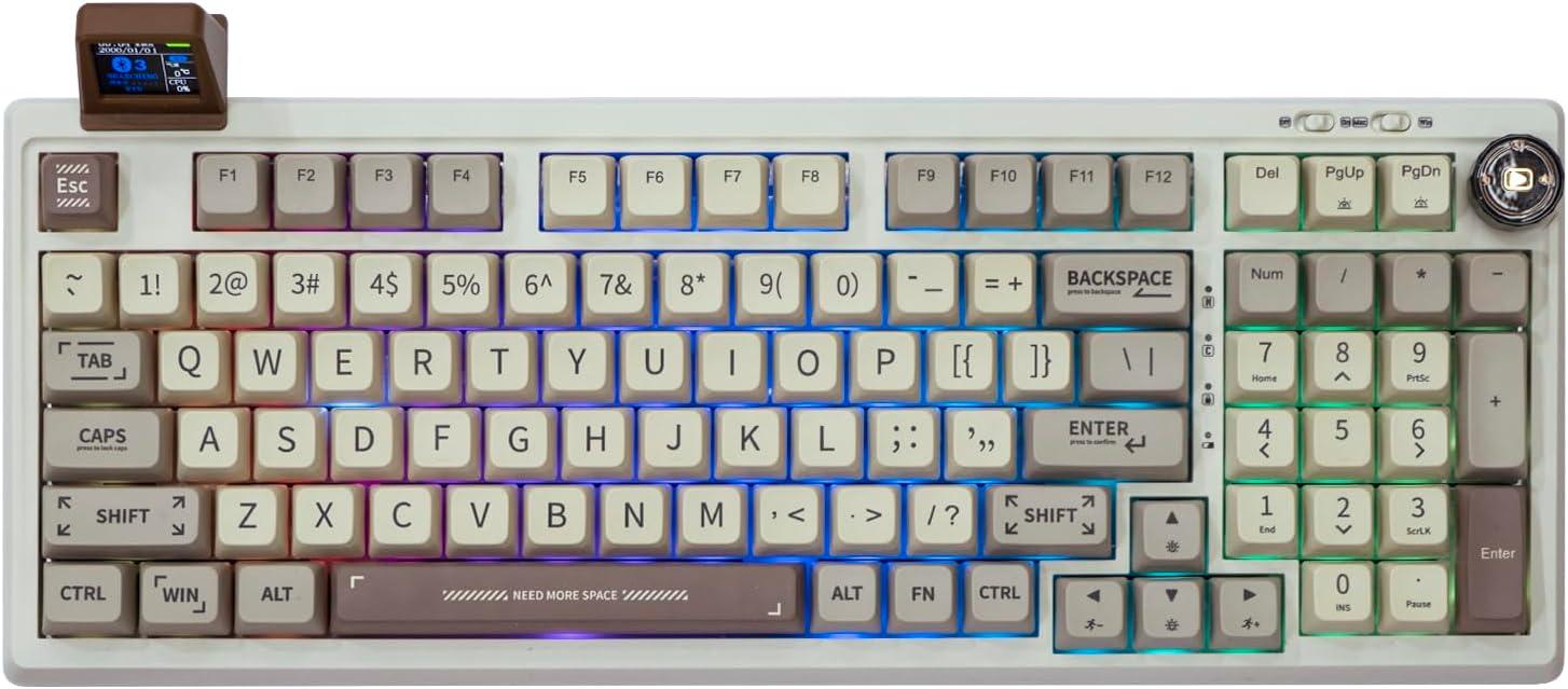 Epomaker RT100 97 Keys Gasket Mechanical Keyboard for $52.99 Shipped