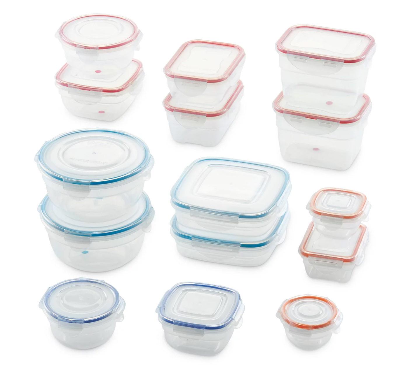 Lock n Lock Easy Essentials Color Mates Storage Container Set for $22.06