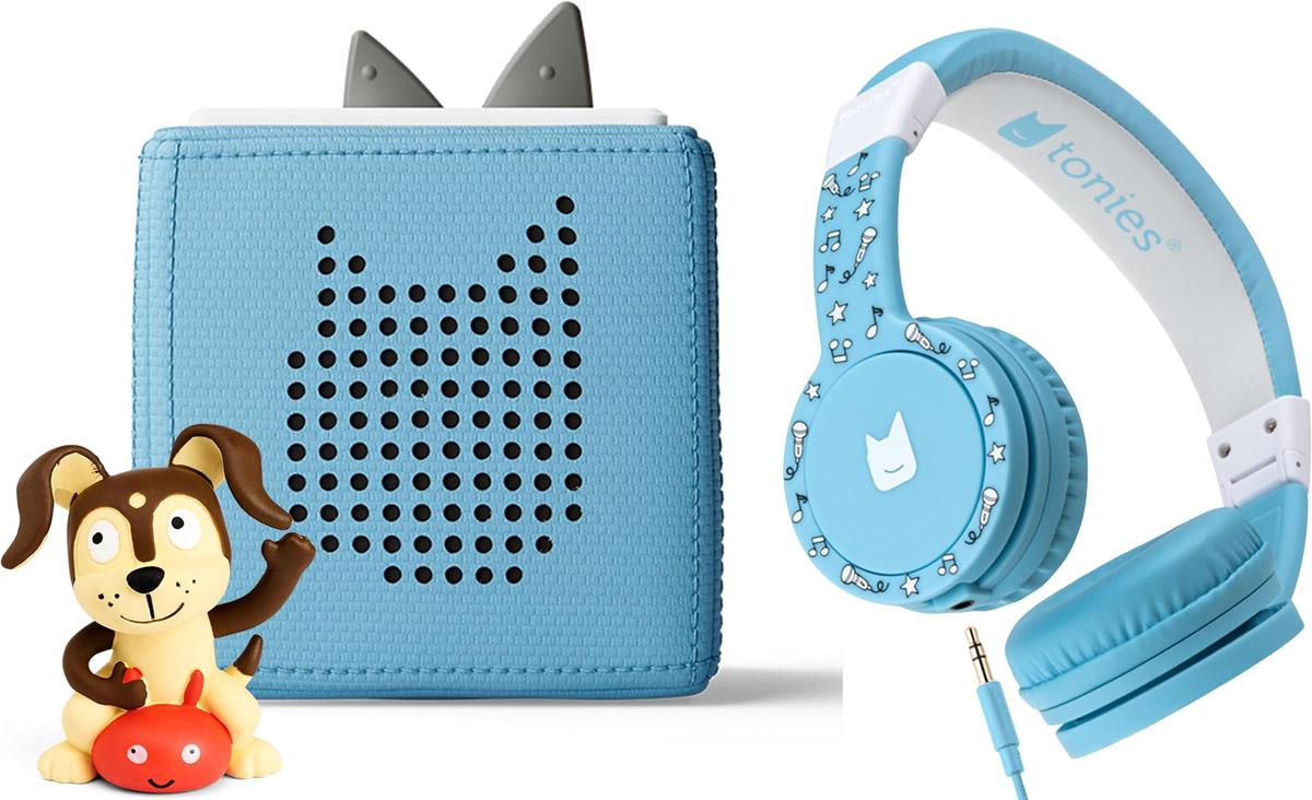 Toniebox Audio Player Starter Set with Tonies Headphones for $69.99 Shipped