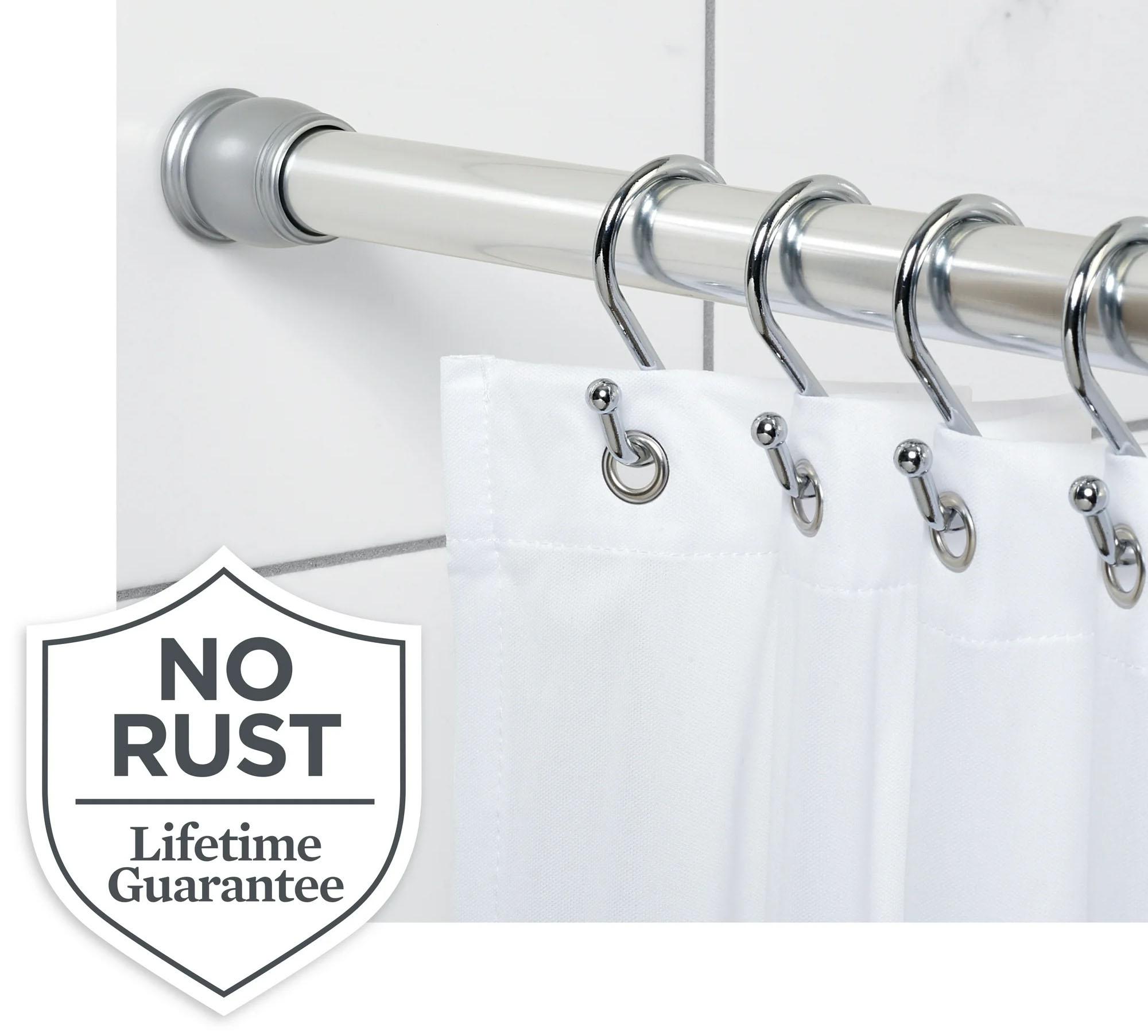 Better Homes and Gardens Chrome Rustproof Shower Curtain Rod for $2