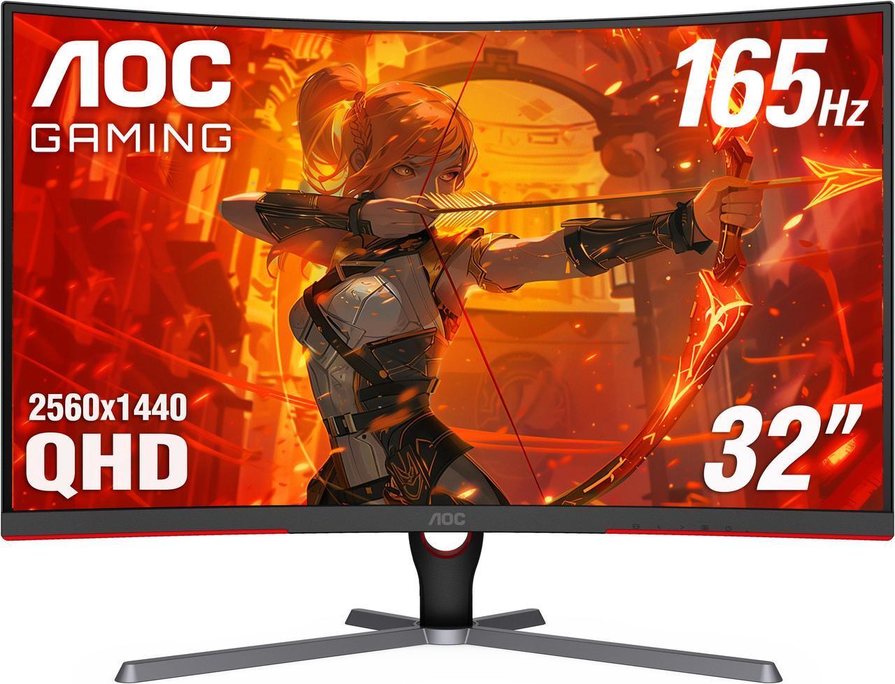 31.5in AOC VA QHD Gaming Monitor for $159.99 Shipped