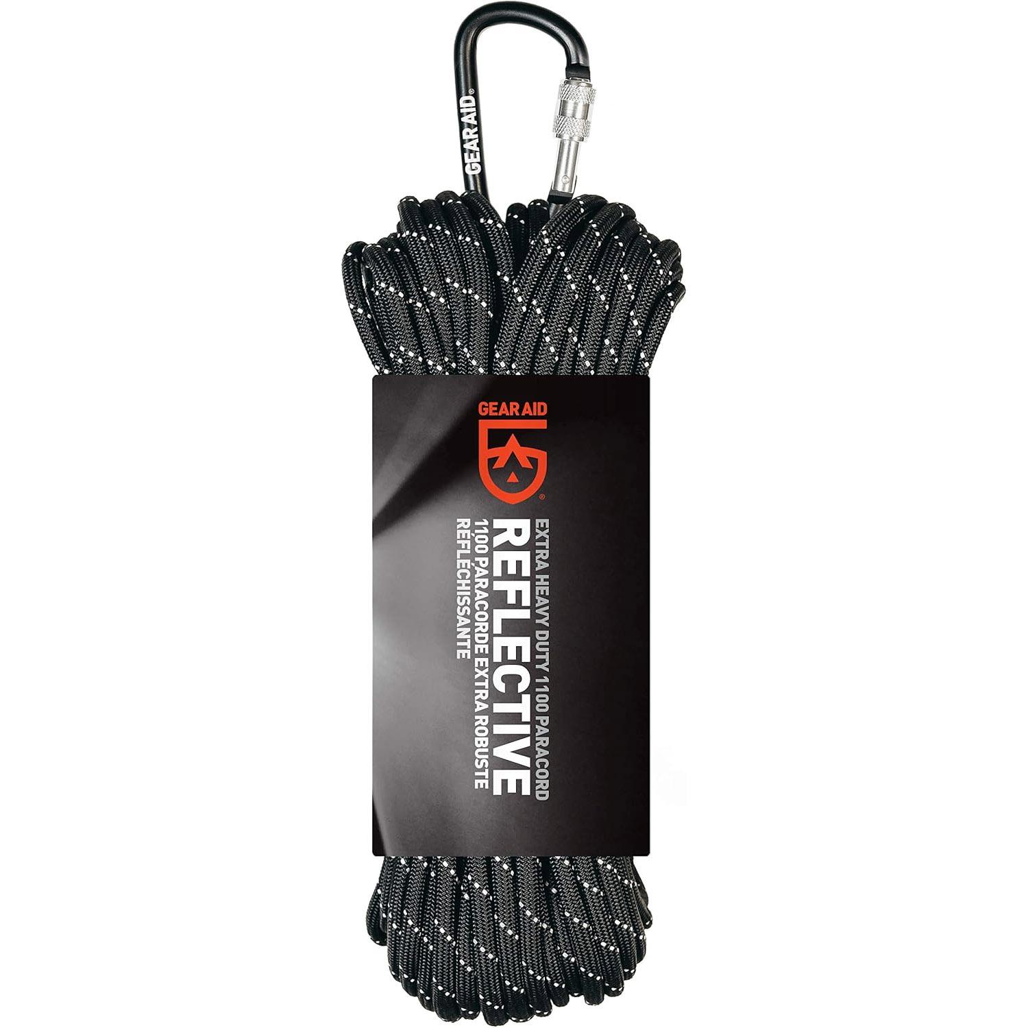 Gear Aid 1100 Paracord and Carabiner for $8.97