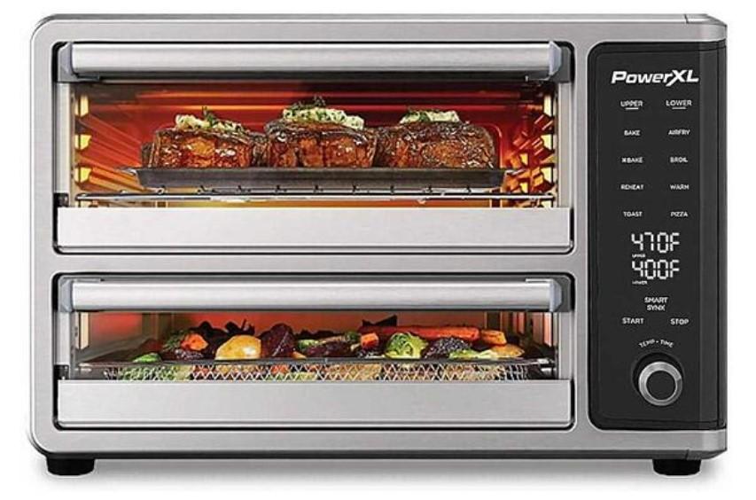 PowerXL Smartsynx 25Q Dual Door Air Fryer Oven for $59.49 Shipped