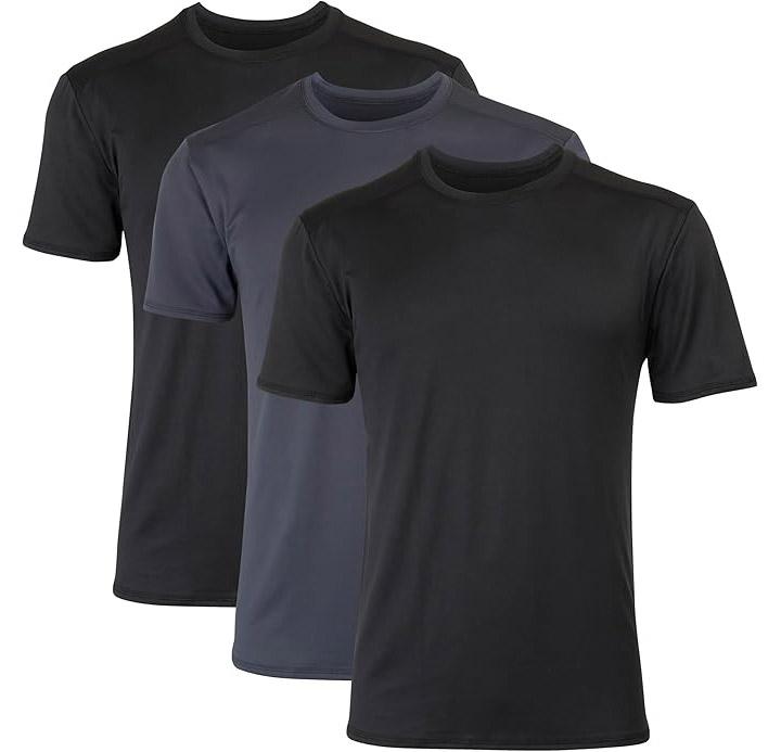 Hanes Mens Moves Breathable Mesh X-Temp T-Shirt 3 Pack for $11.89