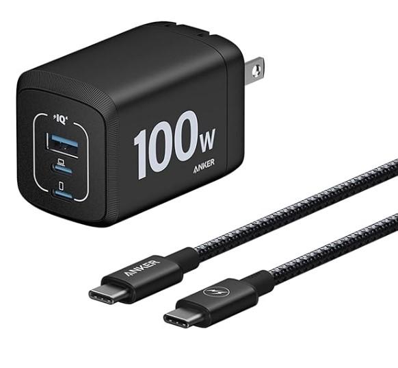 Anker Prime 100W 3 Port USB-C Charger for $49.99 Shipped