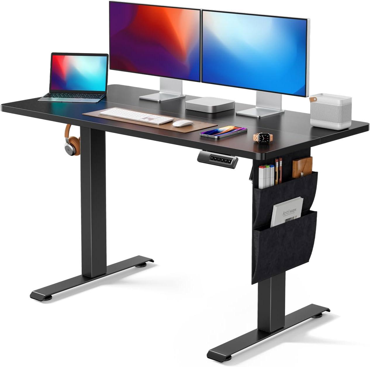 Marsail 48in Electric Adjustable Standing Desk for $75.59 Shipped