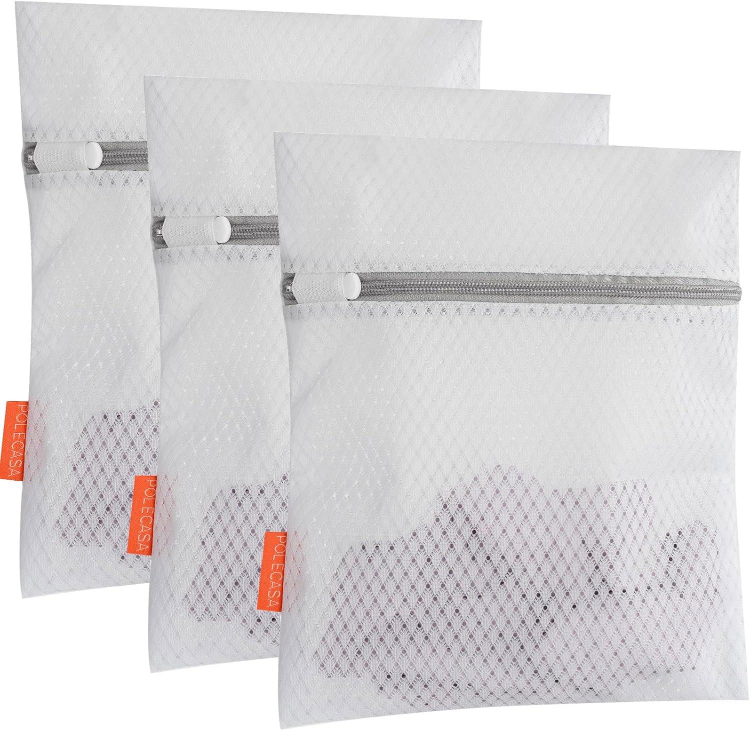 Polecasa Premium 125g Diamond Mesh Laundry Bags 3 Pack for $2.99
