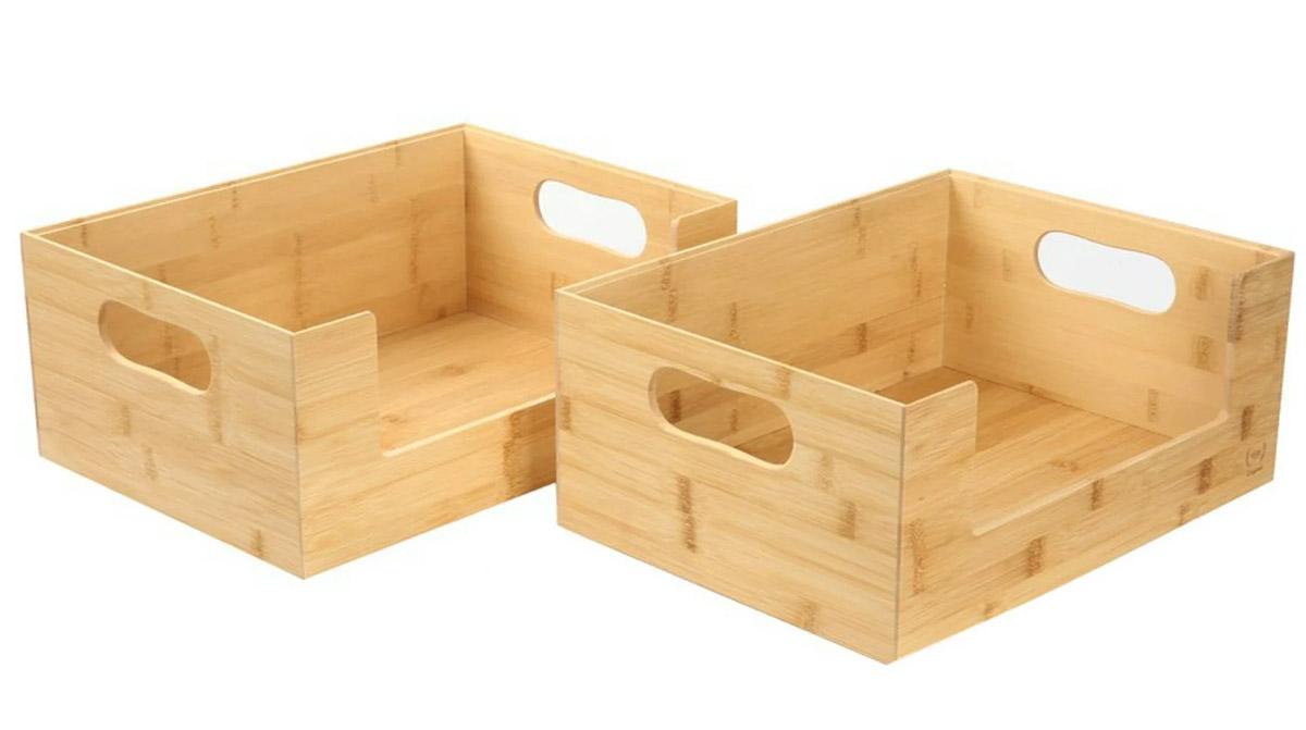 The Home Edit Open Front Storage Chest 2 Pack for $11.36