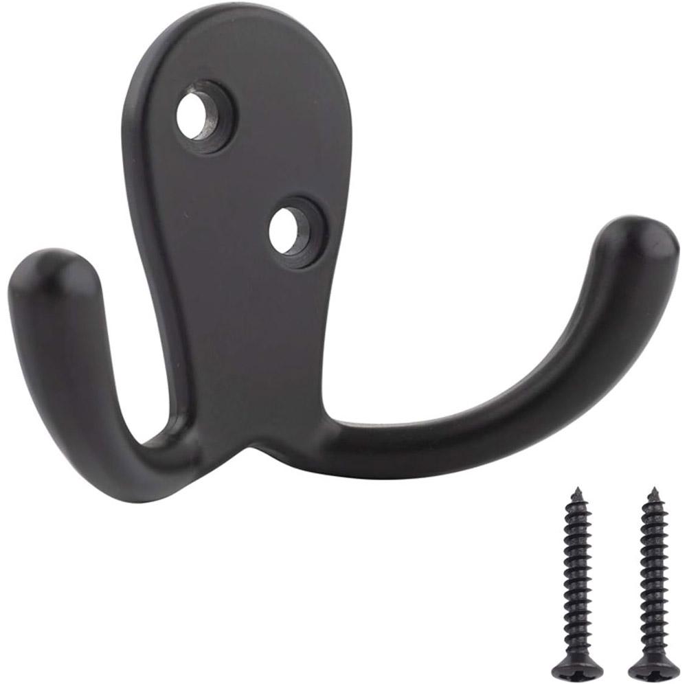 Amazon Basics Curved Zinc Robe Hook 5 Pack for $4.20