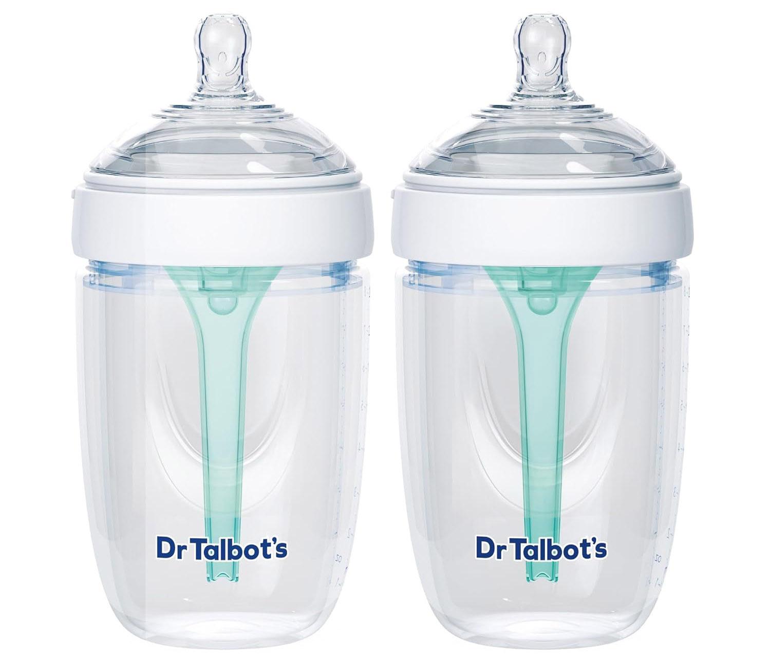 Dr Talbots Silicone Anti-Colic Bottles 2 Pack for $8.14