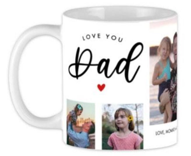 Fathers Day Photo Mug for $6.30