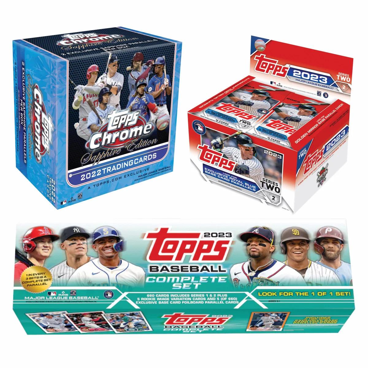 Topps 2022 2023 MLB Chrome Sapphire Bundle for $179.99 Shipped