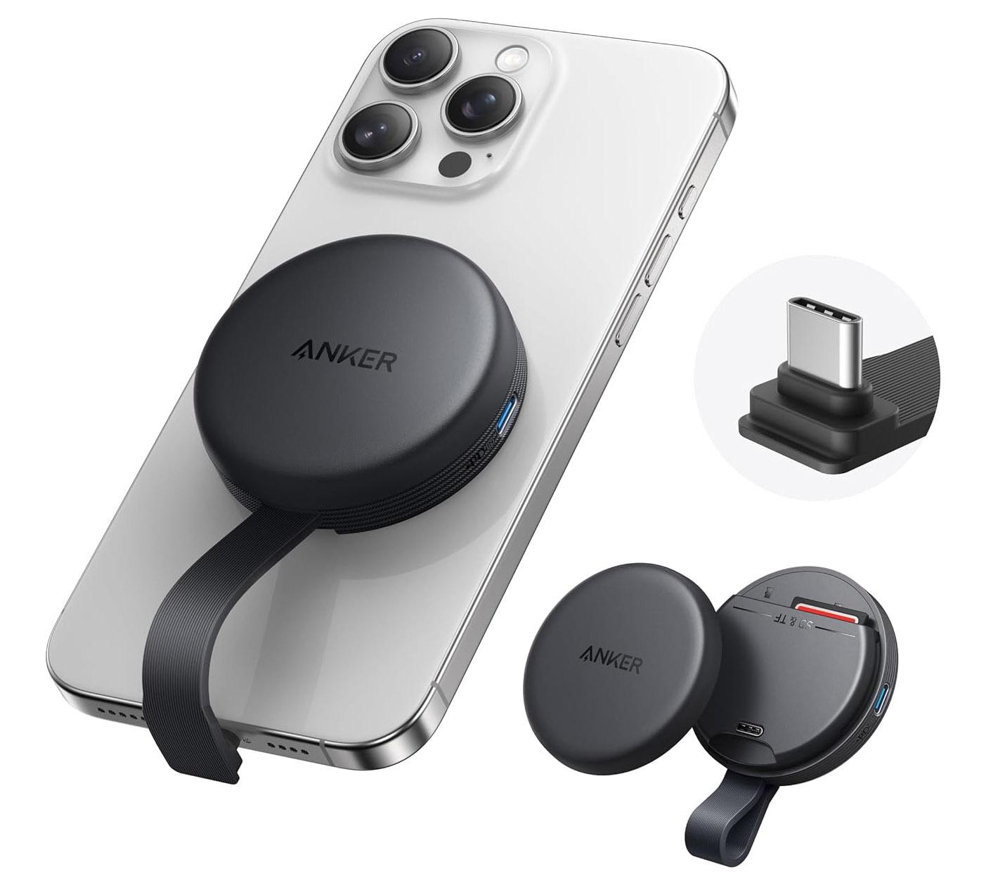 iPhone 15 16 Anker MagGo USB-C Magnetic Adapter for $11.99