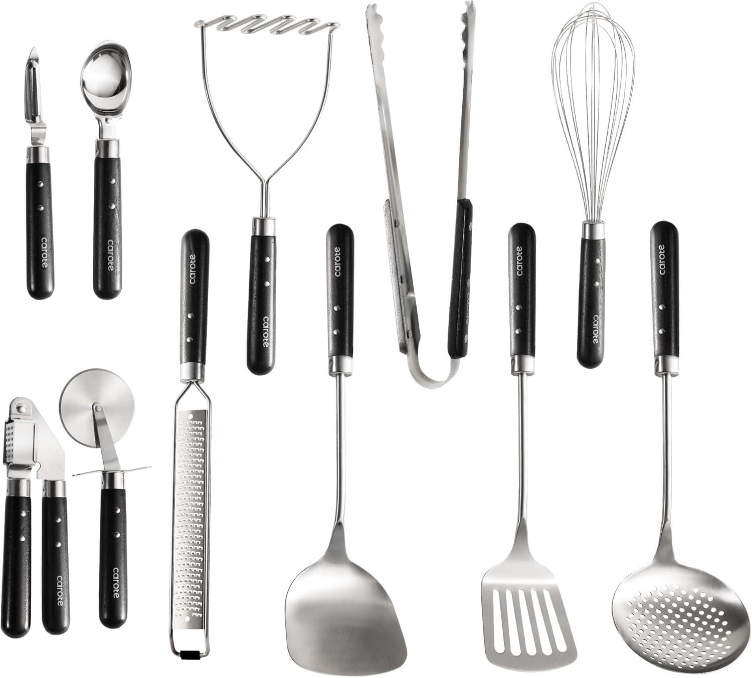 Carote Stainless Steel Cooking Utensils Set for $9.99