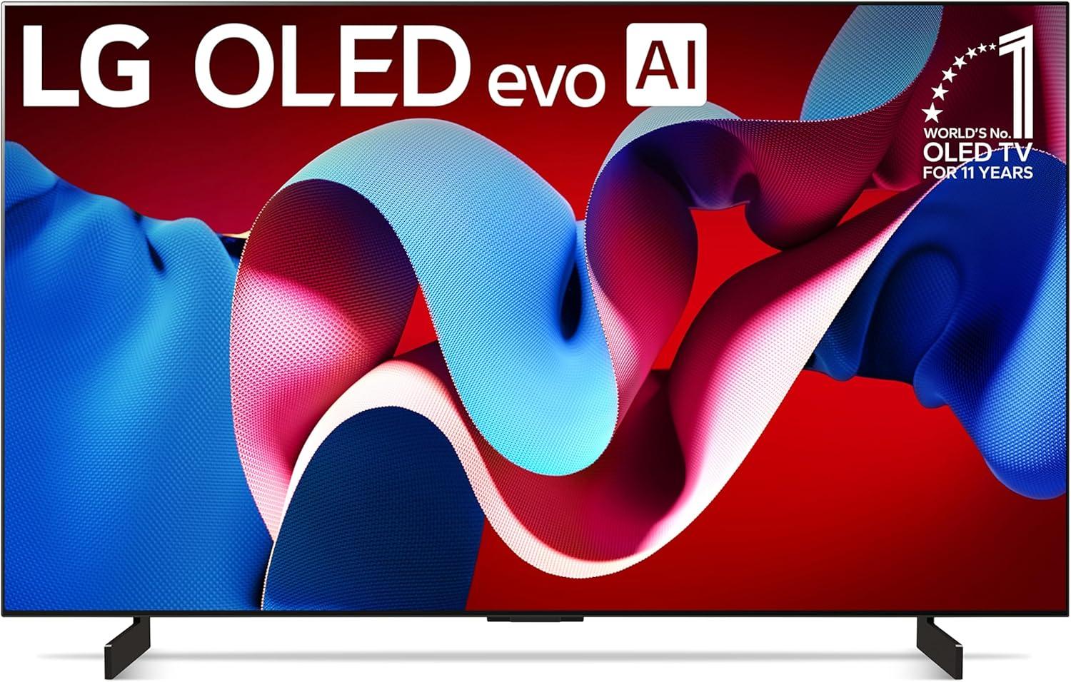 42in LG OLED evo C4 Smart TV for $699.99 Shipped
