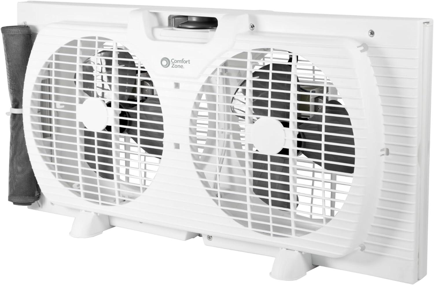Comfort Zone Window Fan for Bedroom for $28