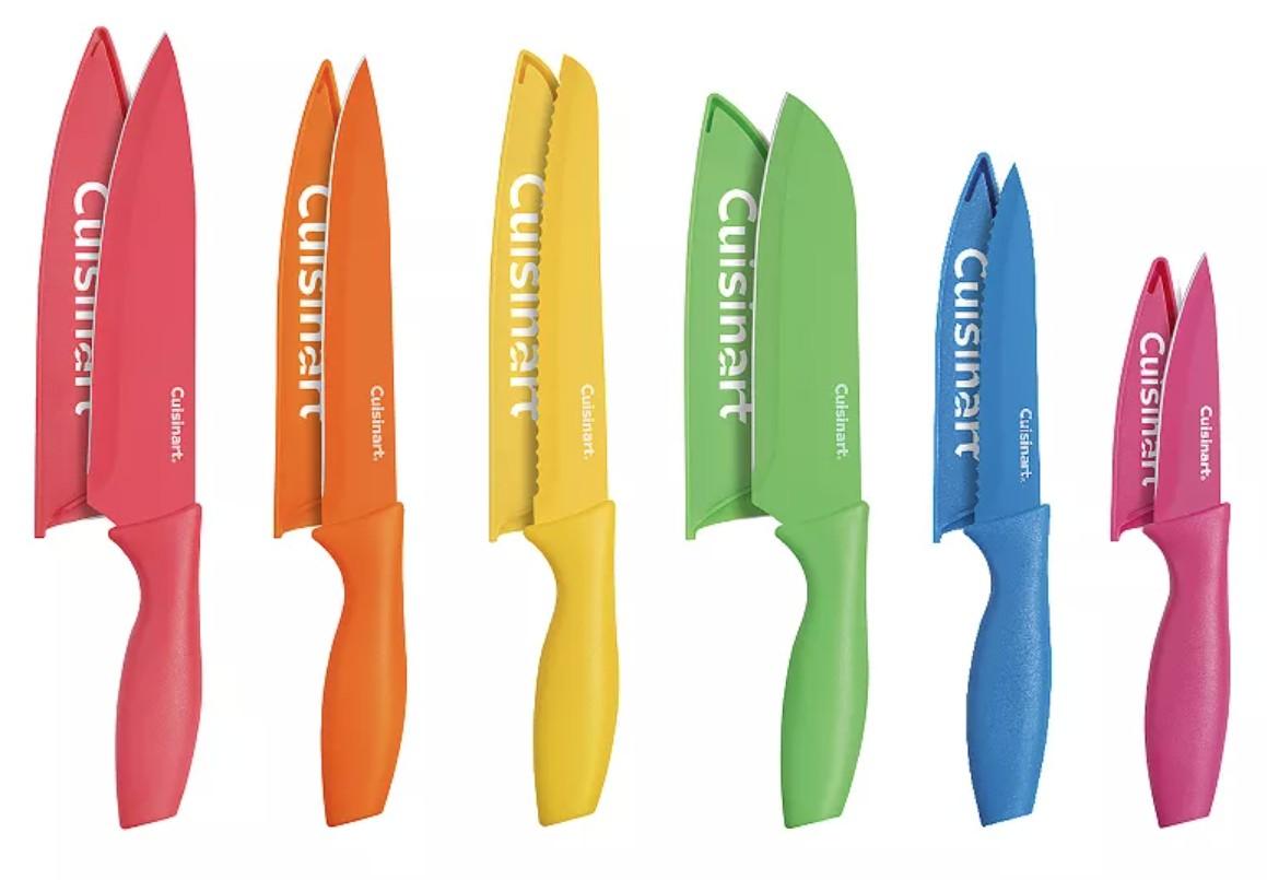 Cuisinart Advantage 12-Piece Ceramic Coated Cutlery Set for $14.99