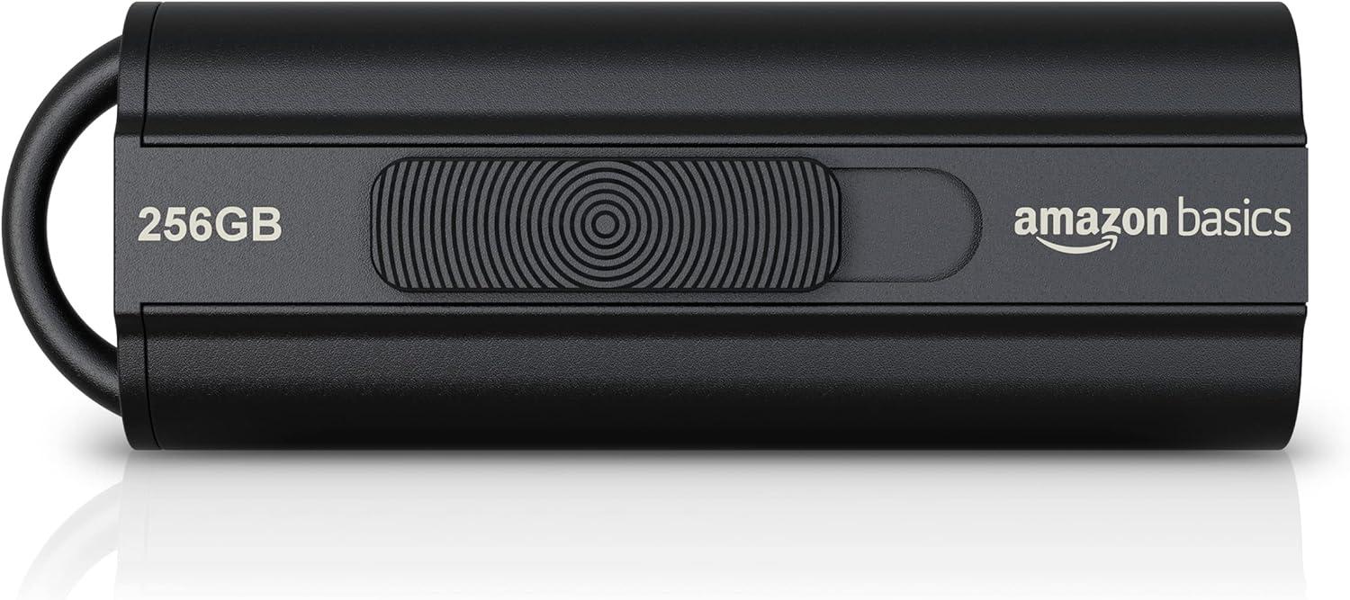 Amazon Basics 256GB Ultra Fast USB 3.1 Flash Drive for $10.99