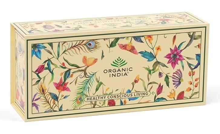 Organic India Tea Sampler Box Variety Pack for $9.99