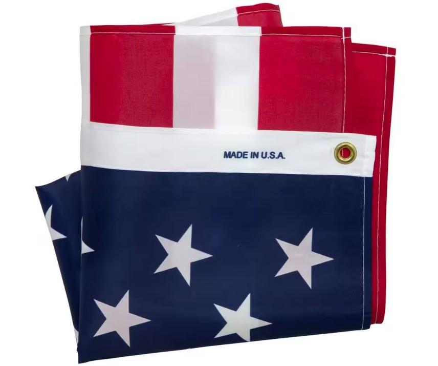 Polycotton US Flag for $3.69 Shipped