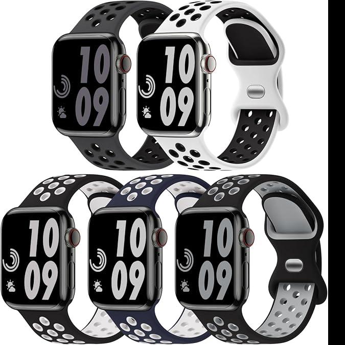 Apple Watch Sports Band 5 Pack for $4.97