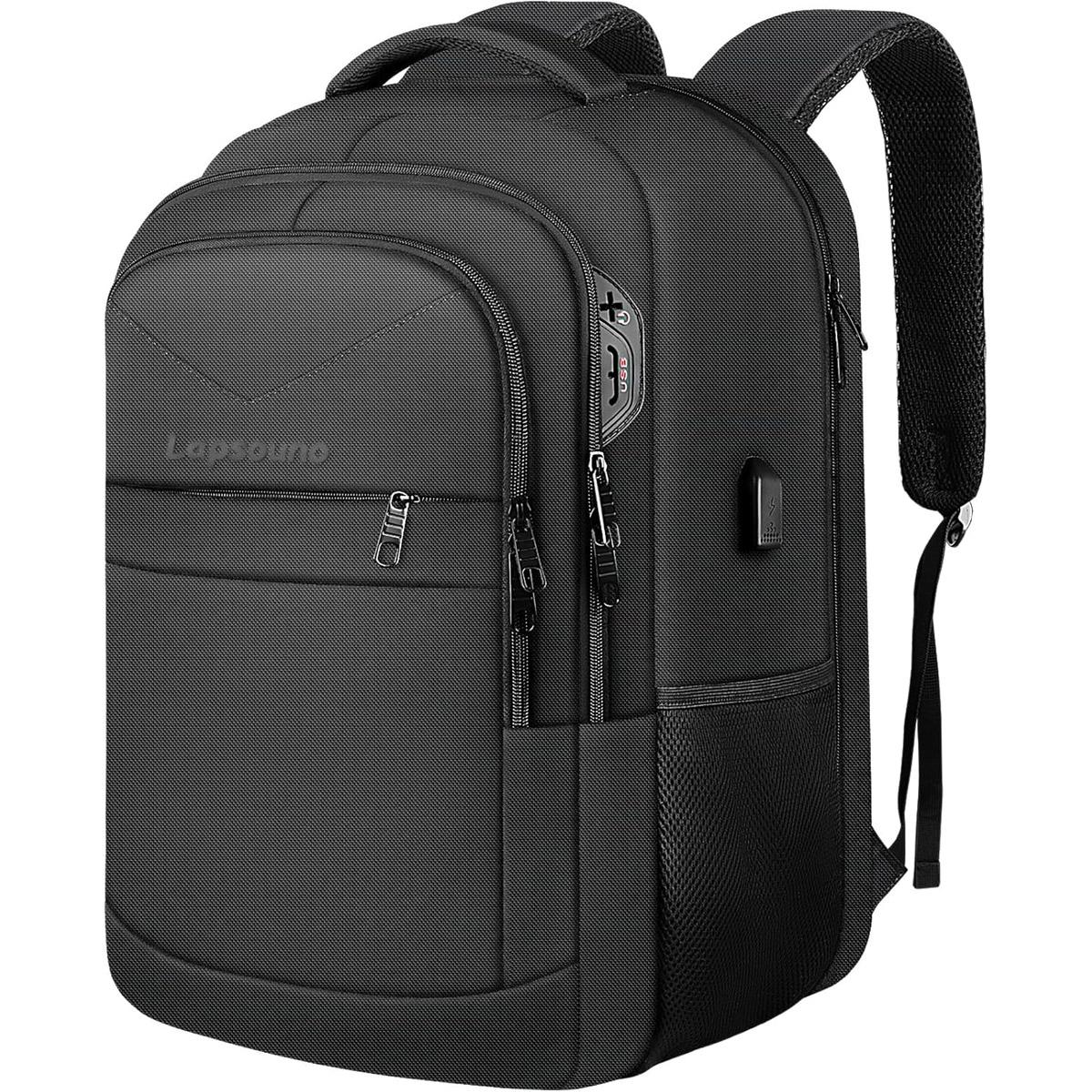 Lapsouno 17in Laptop Travel Backpack Bag for $18.19