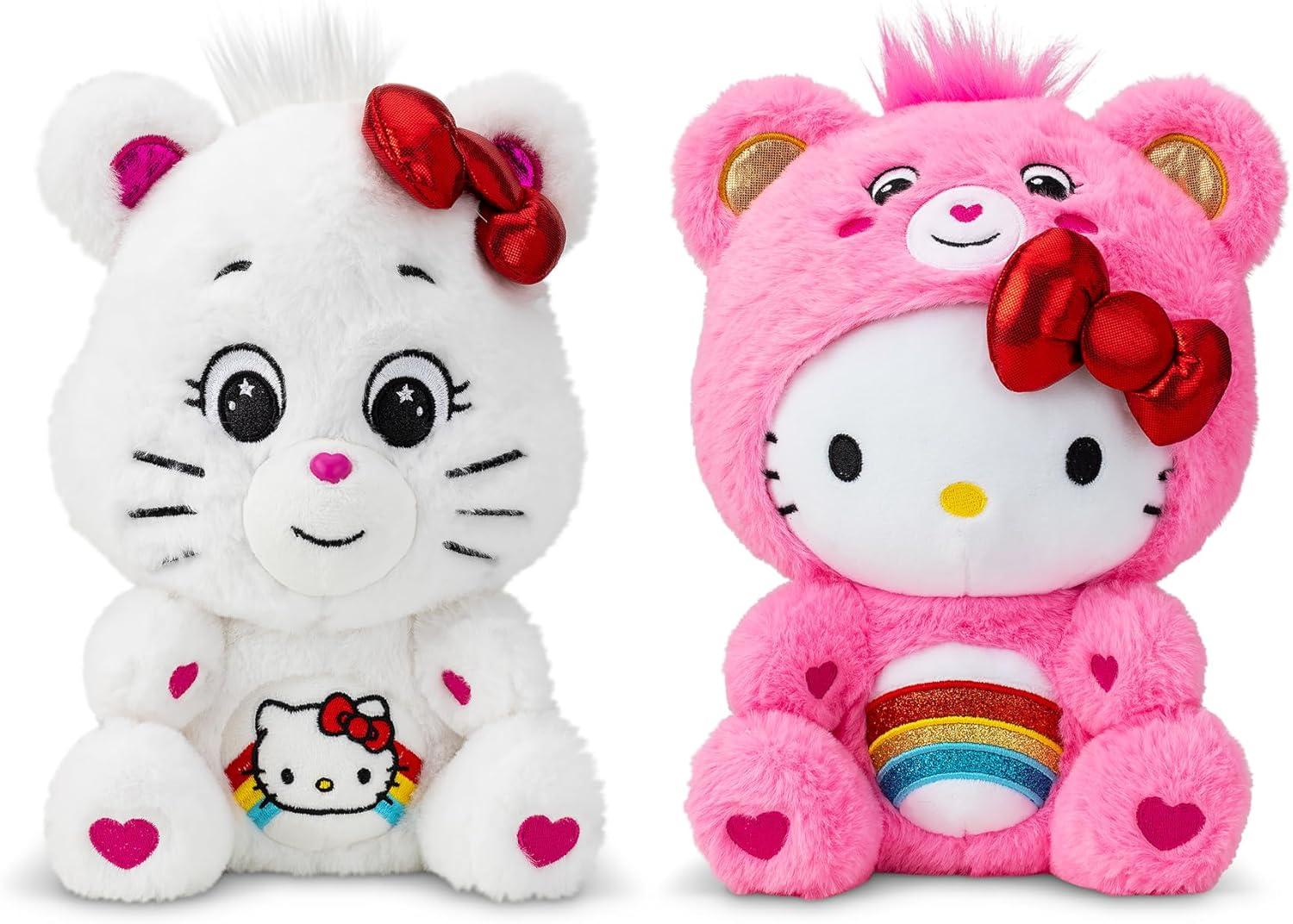 Care Bears Hello Kitty Loves Cheer Bear 2 Pack for $9.97