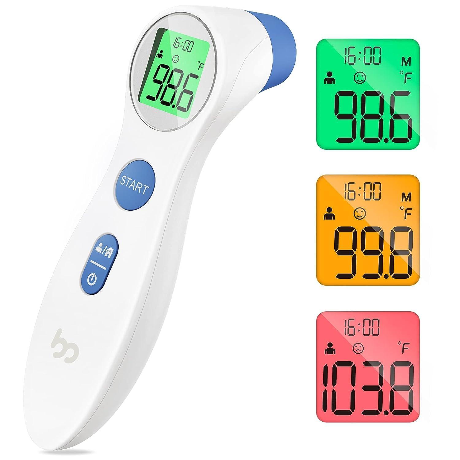 Femometer Forehead Touchless Digital Thermometer for $7.99